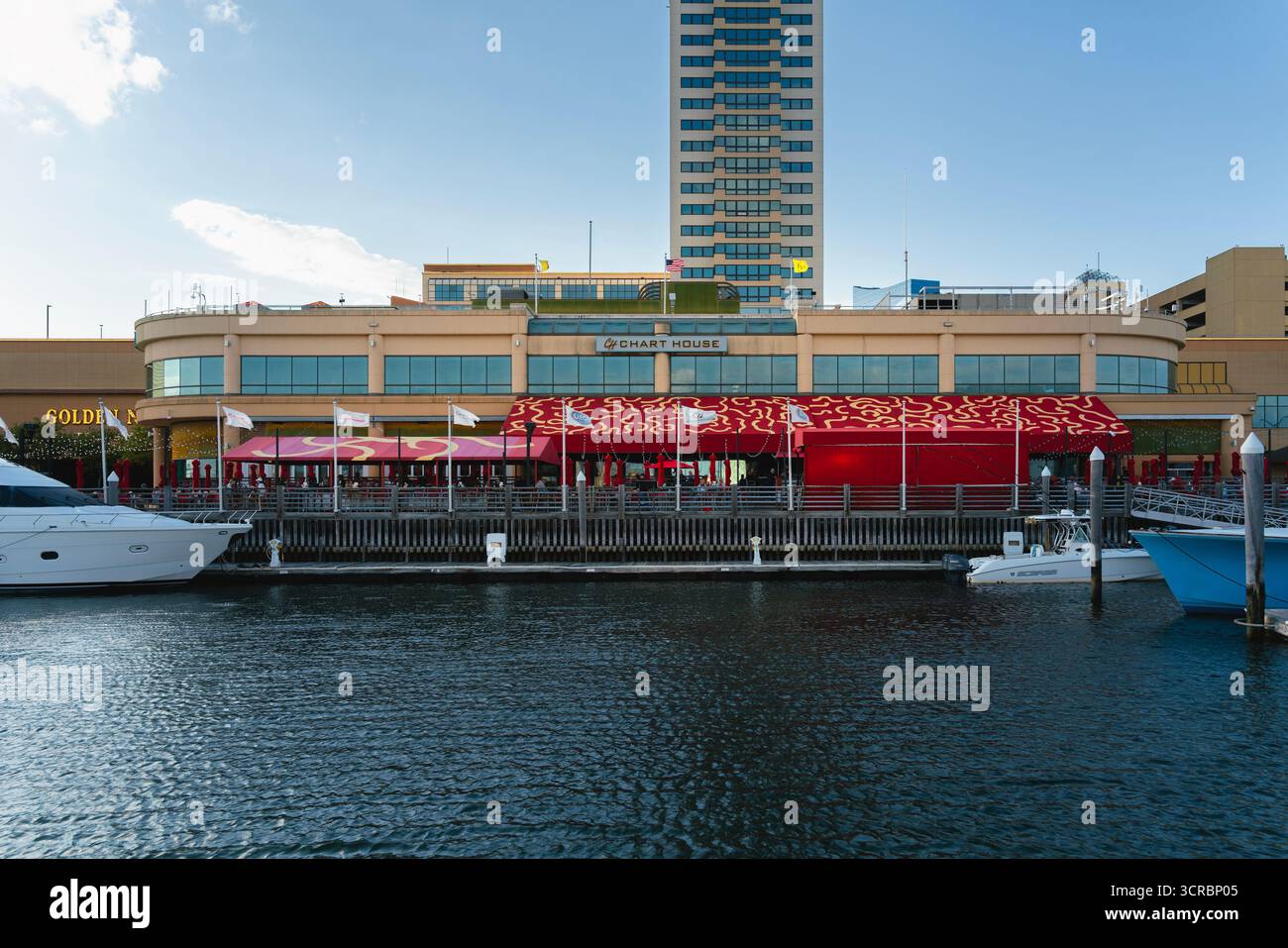 Atlantic City, NJ - 28 août 2025 : Chart House est un restaurant de fruits de mer et de grillades haut de gamme situé à l'intérieur du Golden Nugget Hotel and Casino, connu pour son haut Banque D'Images