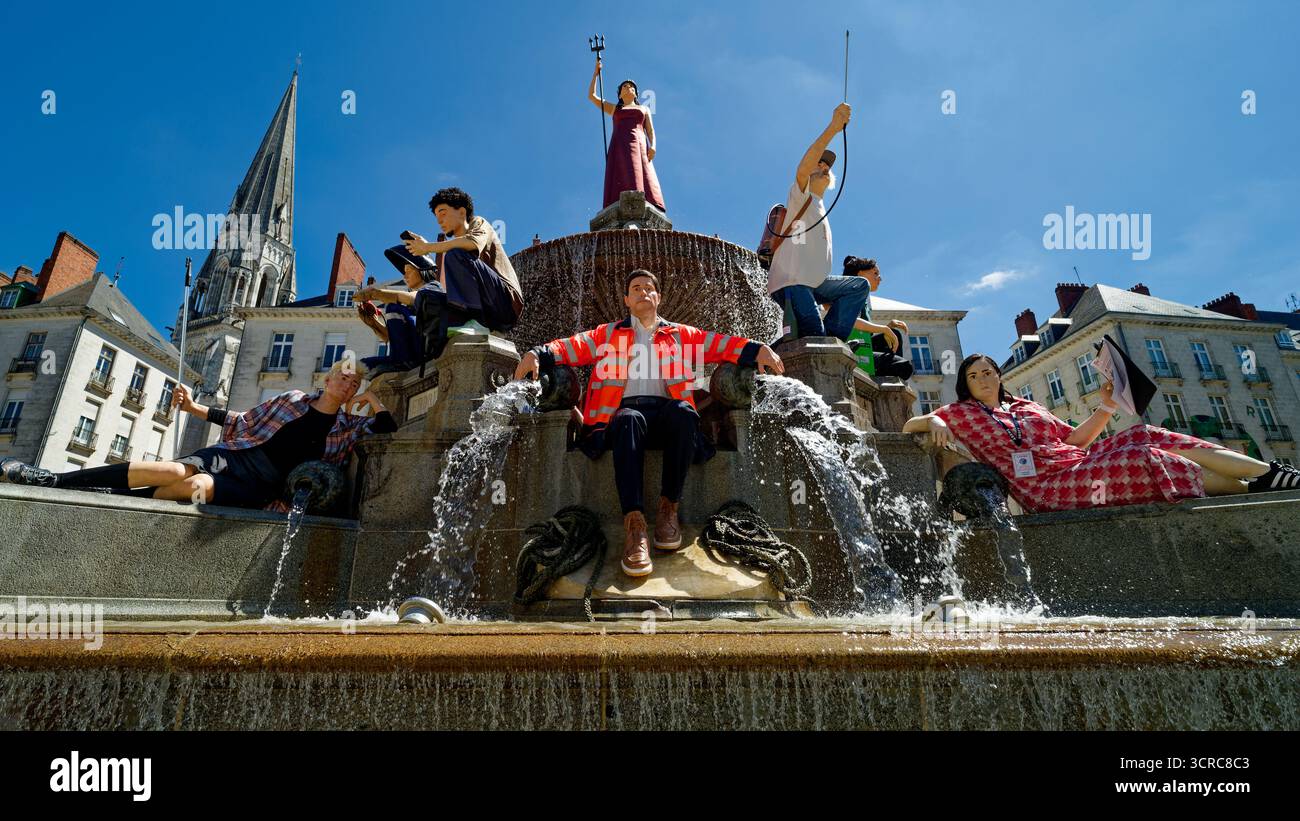 Evénement spécial le voyage a Nantes 2025 Banque D'Images