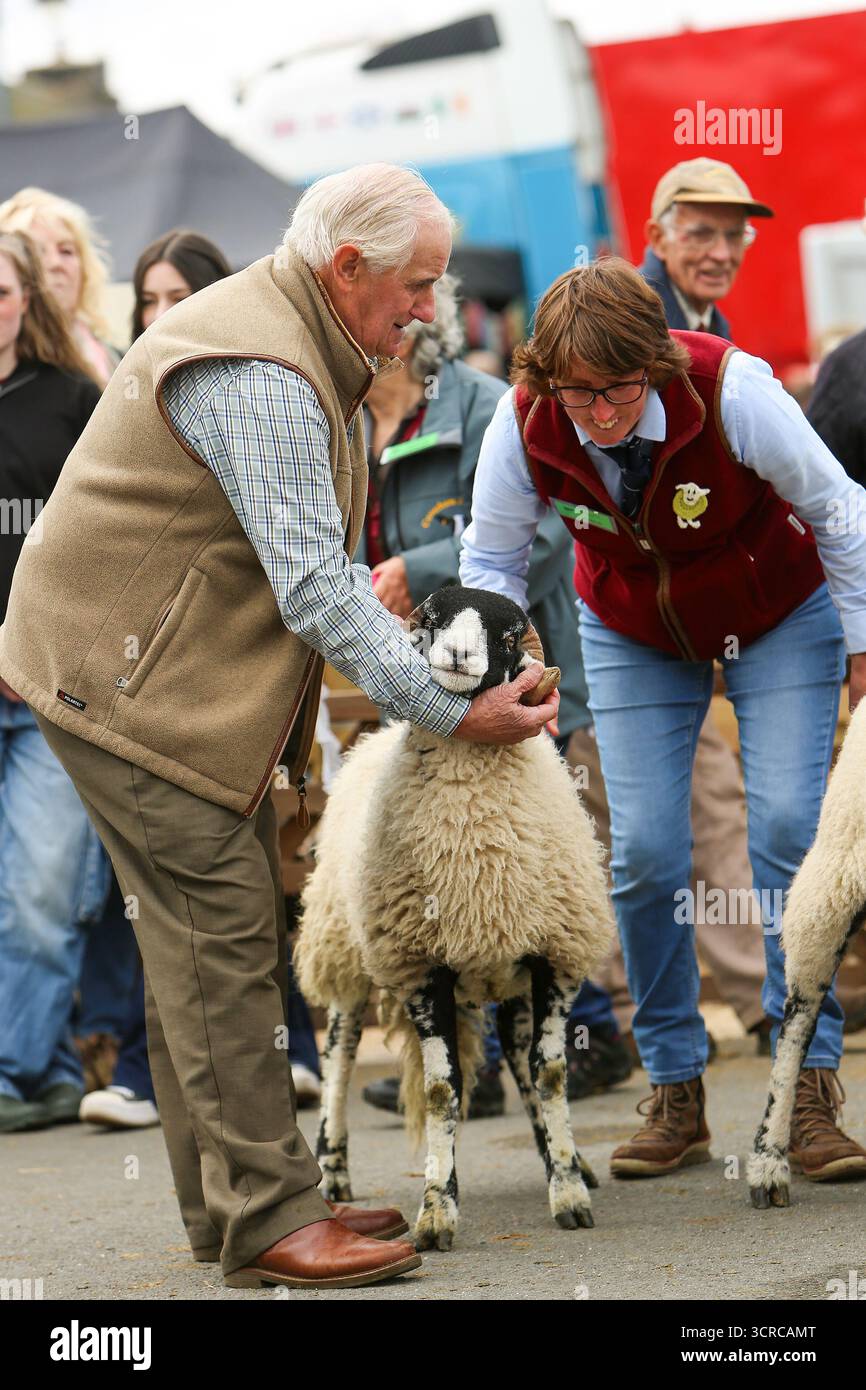 40th Masham Sheep Fair, Masham, North Yorkshire, Angleterre Banque D'Images