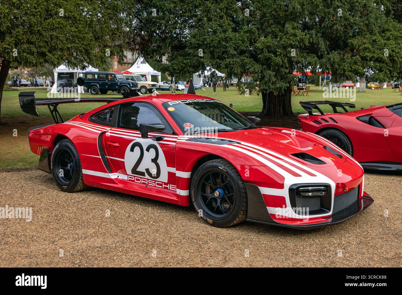 2019 Porsche 935, concours of Elegance 2025, Hampton court Palace, Londres, Royaume-Uni Banque D'Images