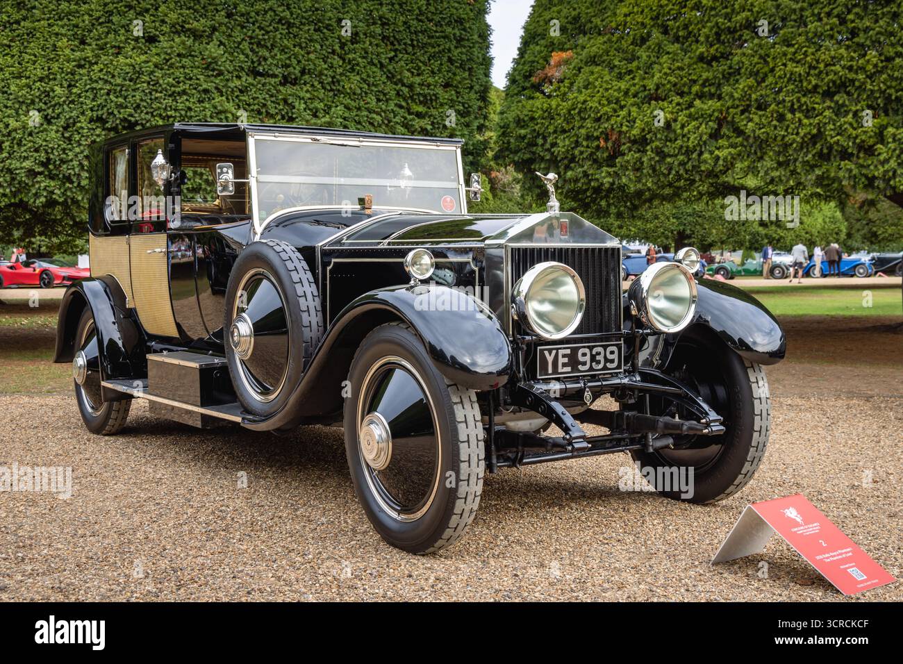1926 Rolls-Royce Phantom I 'Phantom of Love' , concours of Elegance 2025, Hampton court Palace, Londres, Royaume-Uni Banque D'Images