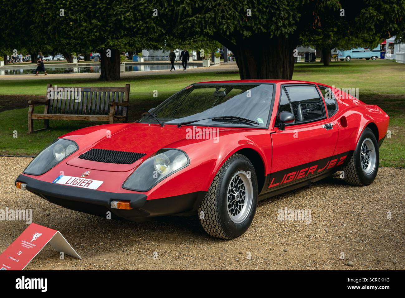 1973 Ligier JS2 , concours of Elegance 2025, Hampton court Palace, Londres, Royaume-Uni Banque D'Images