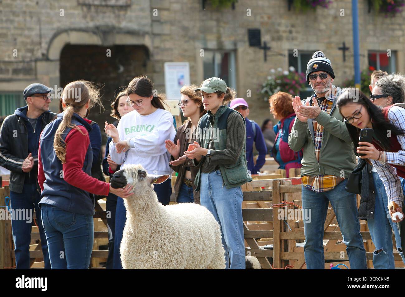40th Masham Sheep Fair, Masham, North Yorkshire, Angleterre Banque D'Images