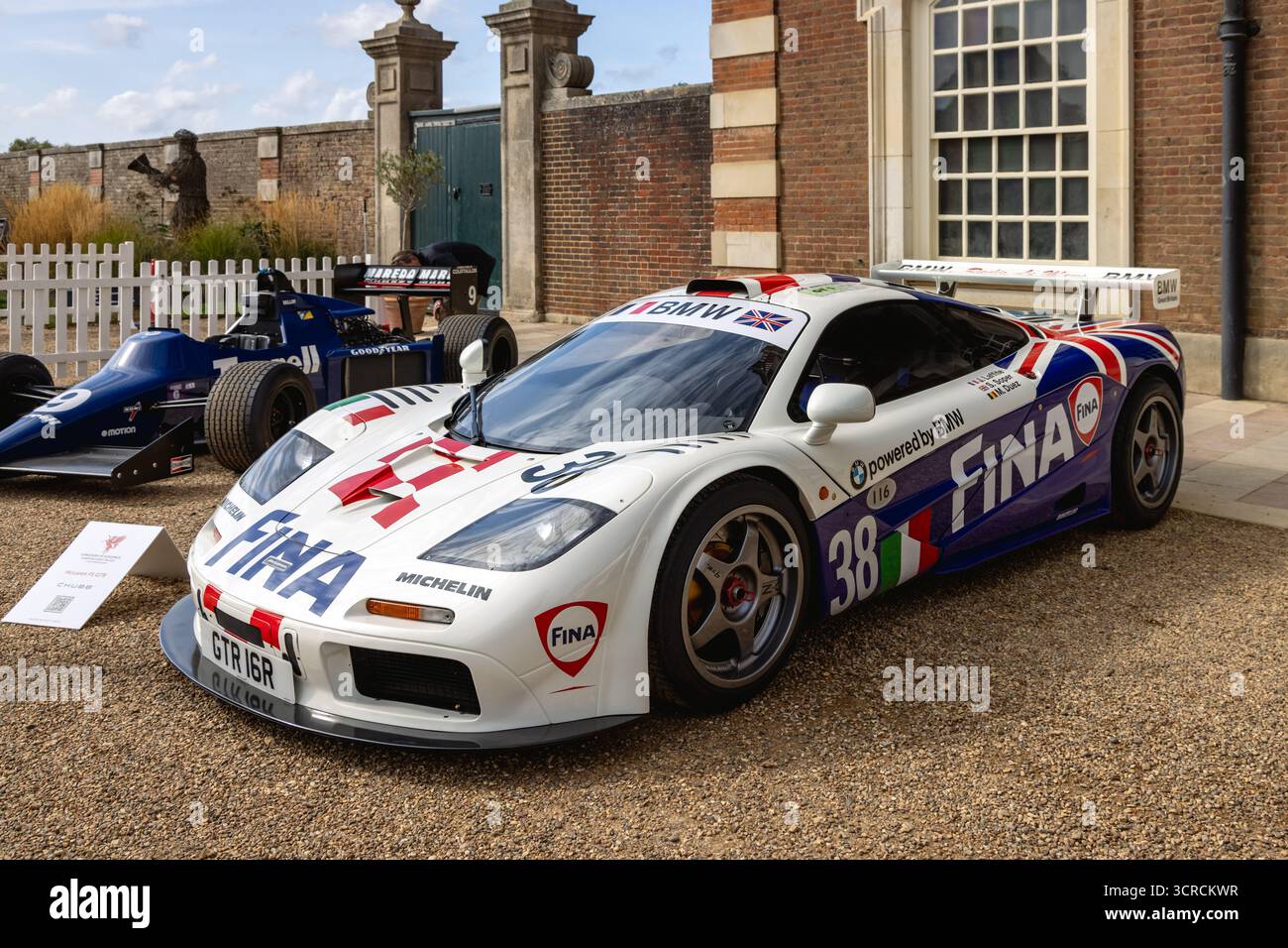 1996 mclaren f1 gtr 016, concours of Elegance 2025, Hampton court Palace, Londres, Royaume-Uni Banque D'Images