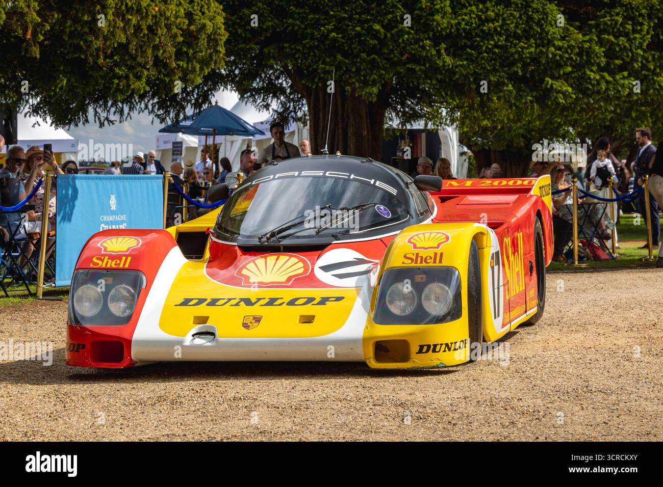 1988 Porsche 962, concours of Elegance 2025, Hampton court Palace, Londres, Royaume-Uni Banque D'Images