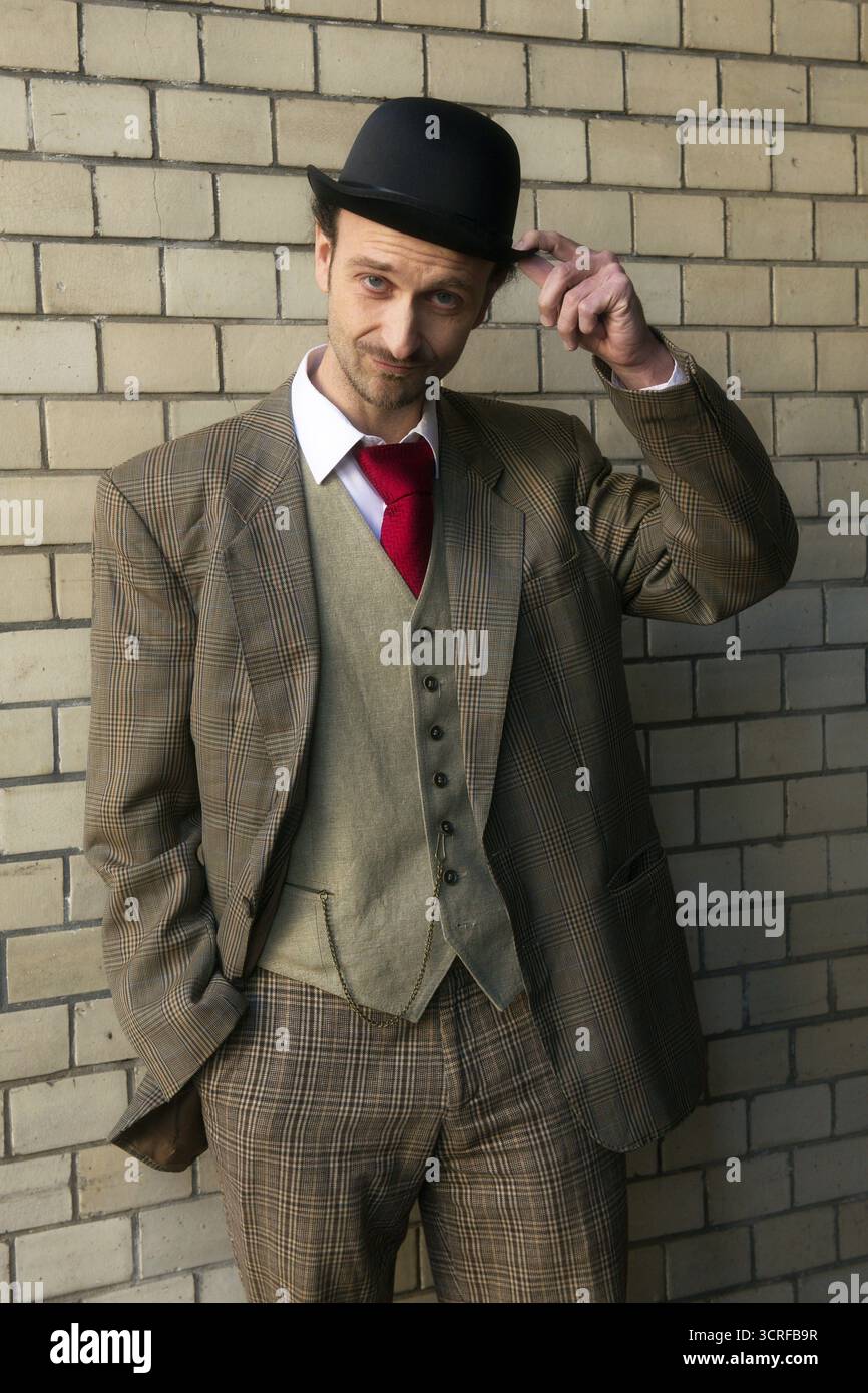 Thilo Herrmann (Professeur Marcus), LADYKILLERS, répétition photo sur 29.09.2025 au Berliner Kriminaltheater, Berlin, première : 15.10.2025 Banque D'Images