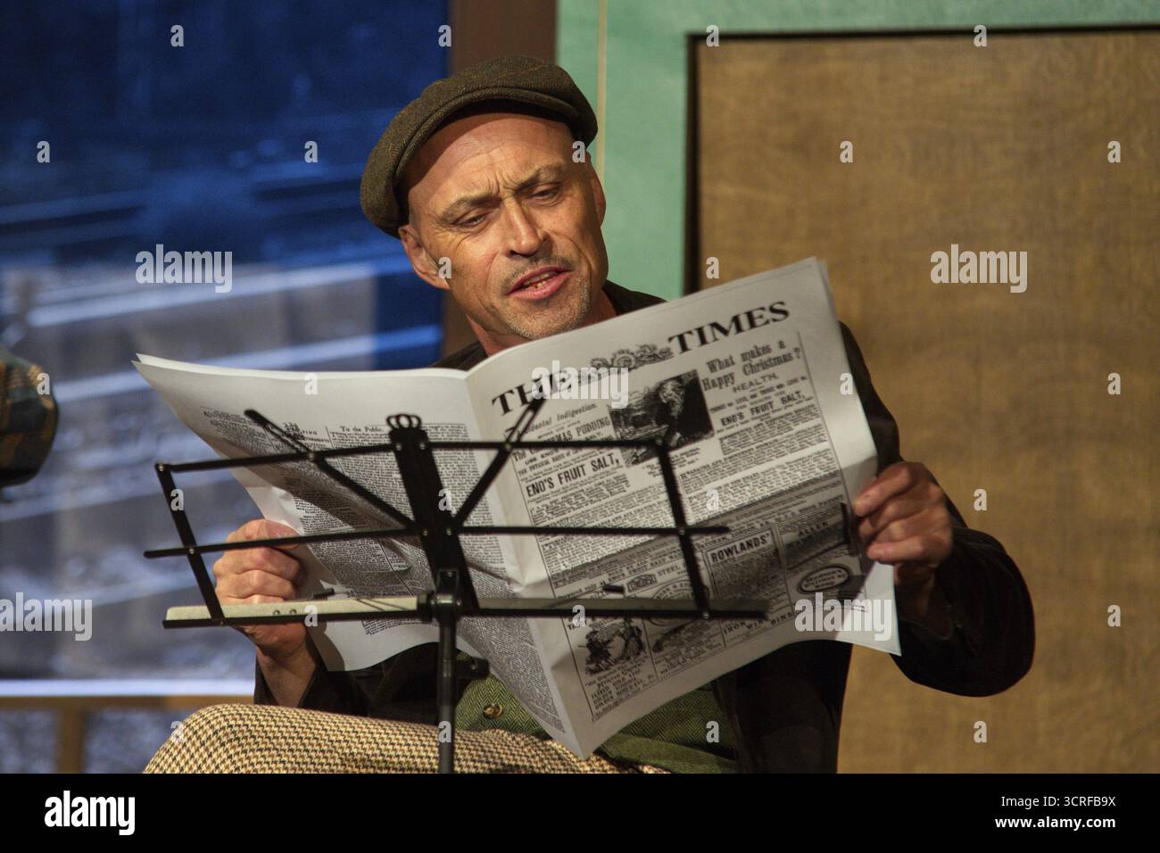 Silvio Hildebrandt (Dr Courtenay), LADYKILLERS, répétition photo sur 29.09.2025 au Berliner Kriminaltheater, Berlin, première : 15.10.2025 Banque D'Images