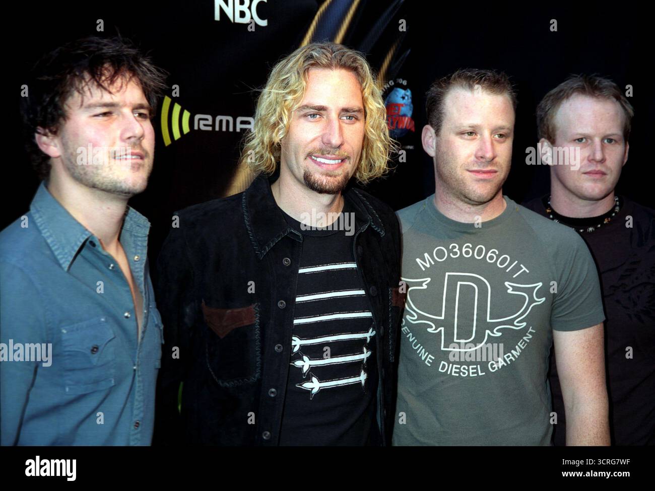Nickelback aux Radio Music Awards organisés à l'Aladdin Hotel and Casino de Las Vegas, 25 octobre 2004 Banque D'Images