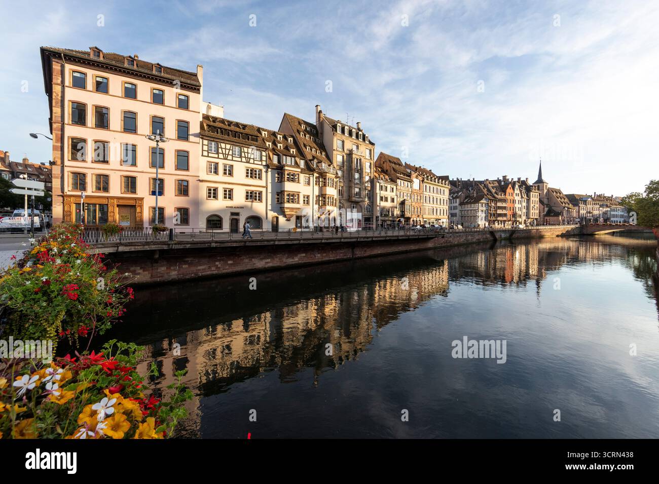 Musée alsacien, Quai Saint-Nicolas, Strasbourg, France Banque D'Images