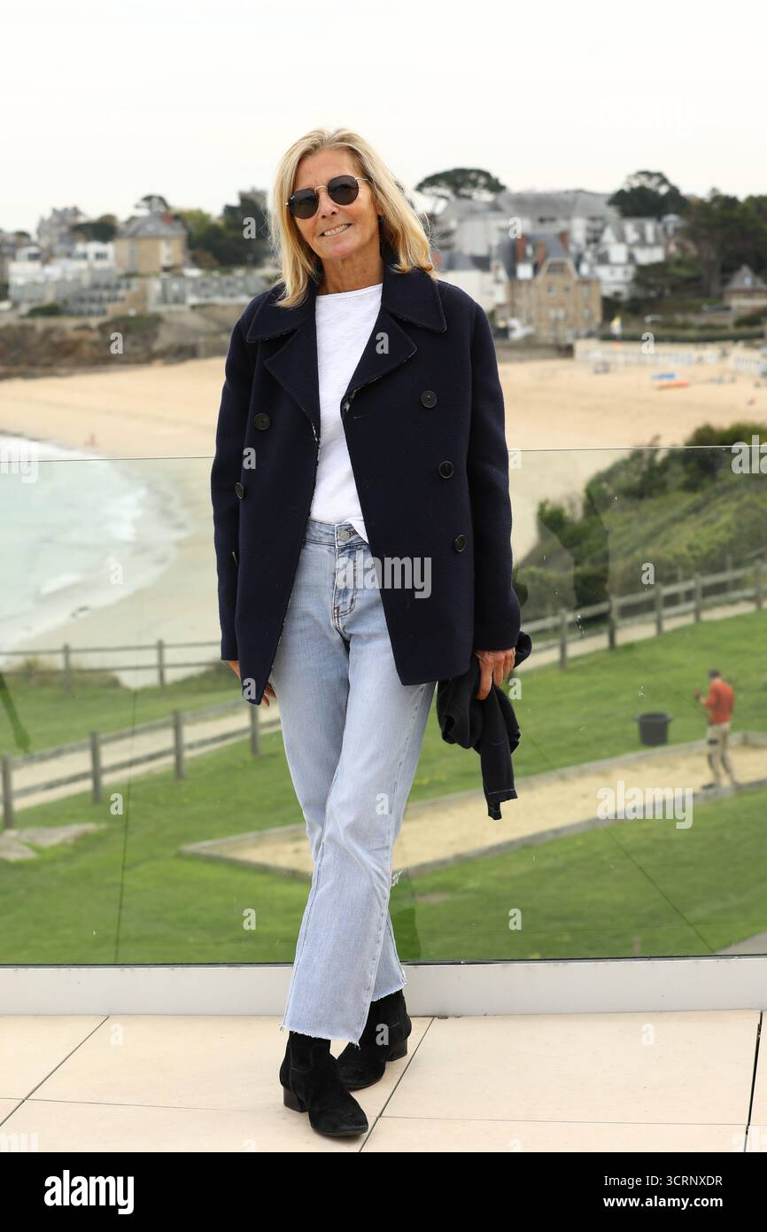 2 octobre 2025, Dinard, Bretagne, France : CLAIRE CHAZAL pose à la Photocall Emeria pendant le Dinard Festival of British & Irish film à Dinard, France (crédit image : © Mickael Chavet/ZUMA Press Wire) USAGE ÉDITORIAL SEULEMENT ! Non destiné à UN USAGE commercial ! Banque D'Images