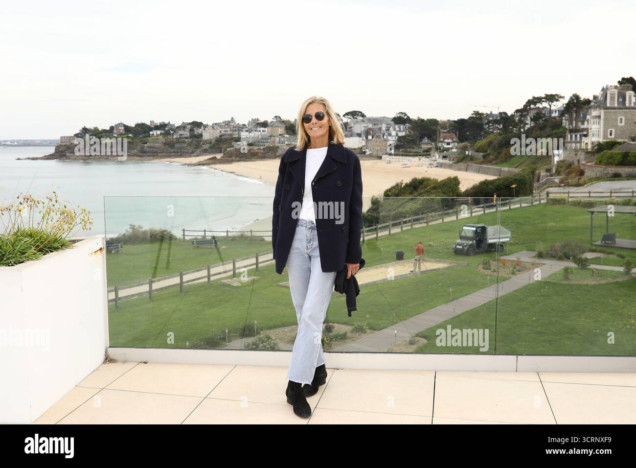 2 octobre 2025, Dinard, Bretagne, France : CLAIRE CHAZAL pose à la Photocall Emeria pendant le Dinard Festival of British & Irish film à Dinard, France (crédit image : © Mickael Chavet/ZUMA Press Wire) USAGE ÉDITORIAL SEULEMENT ! Non destiné à UN USAGE commercial ! Banque D'Images