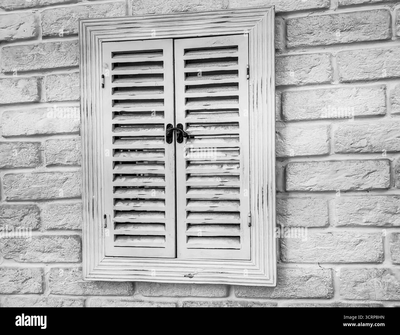 Simplicité encadrée. Décoration de la maison. Teintes monochromes. Banque D'Images