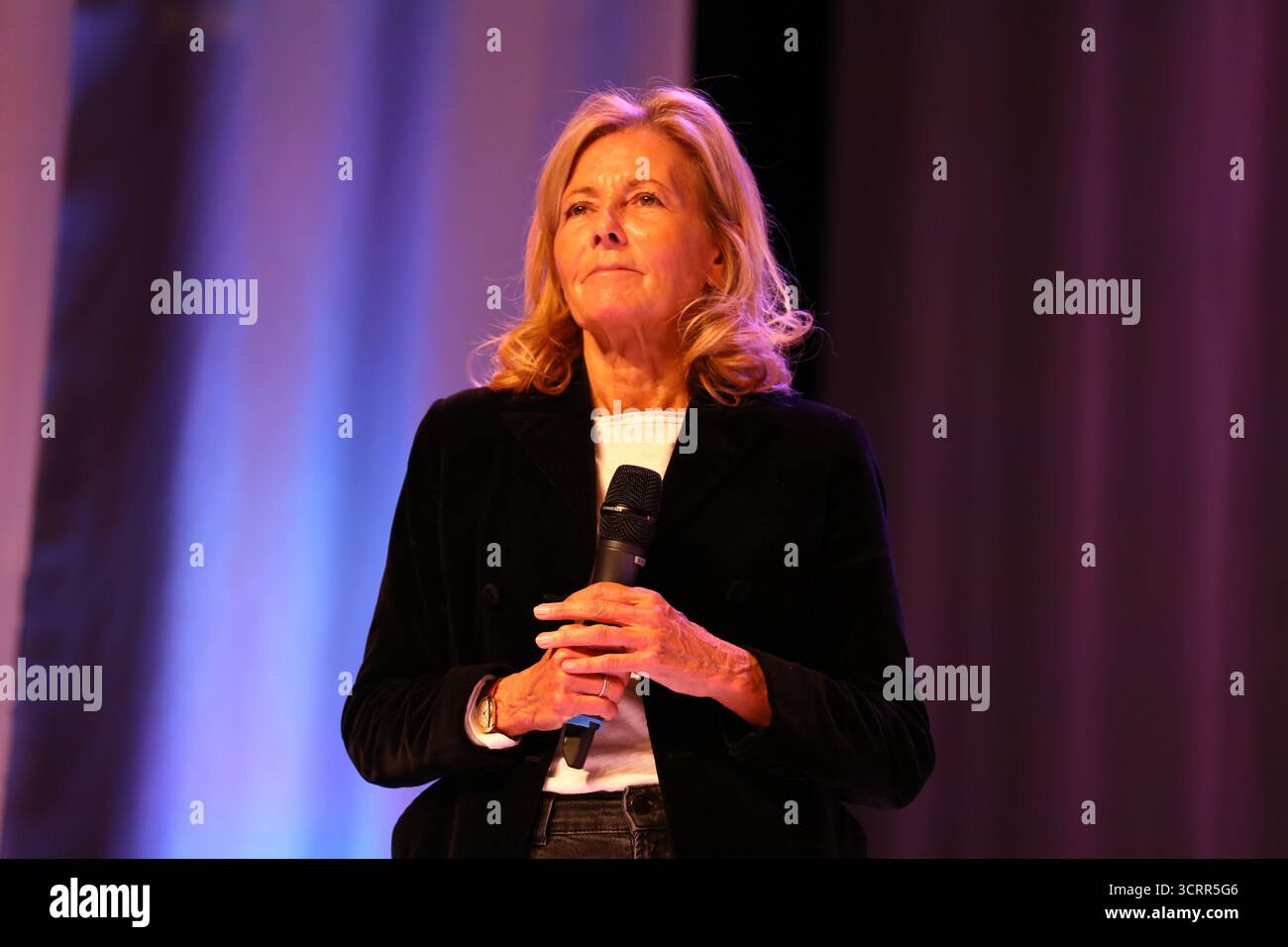 2 octobre 2025, Dinard, Bretagne, France : CLAIRE CHAZAL lors de la cérémonie d'ouverture du 36e Dinard Festival of British & Irish film à Dinard, France (crédit image : © Mickael Chavet/ZUMA Press Wire) USAGE ÉDITORIAL SEULEMENT ! Non destiné à UN USAGE commercial ! Banque D'Images