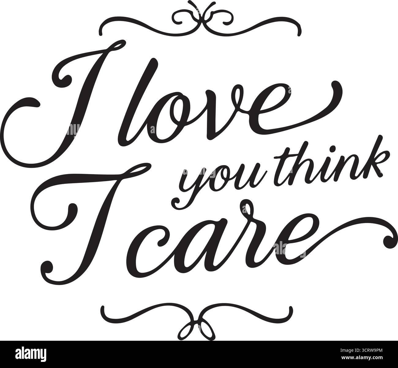 Typographie vectorielle de citation sarcastique avec script cursif élégant, conception de texte noir, message humoristique pour l'impression ou l'art numérique Illustration de Vecteur