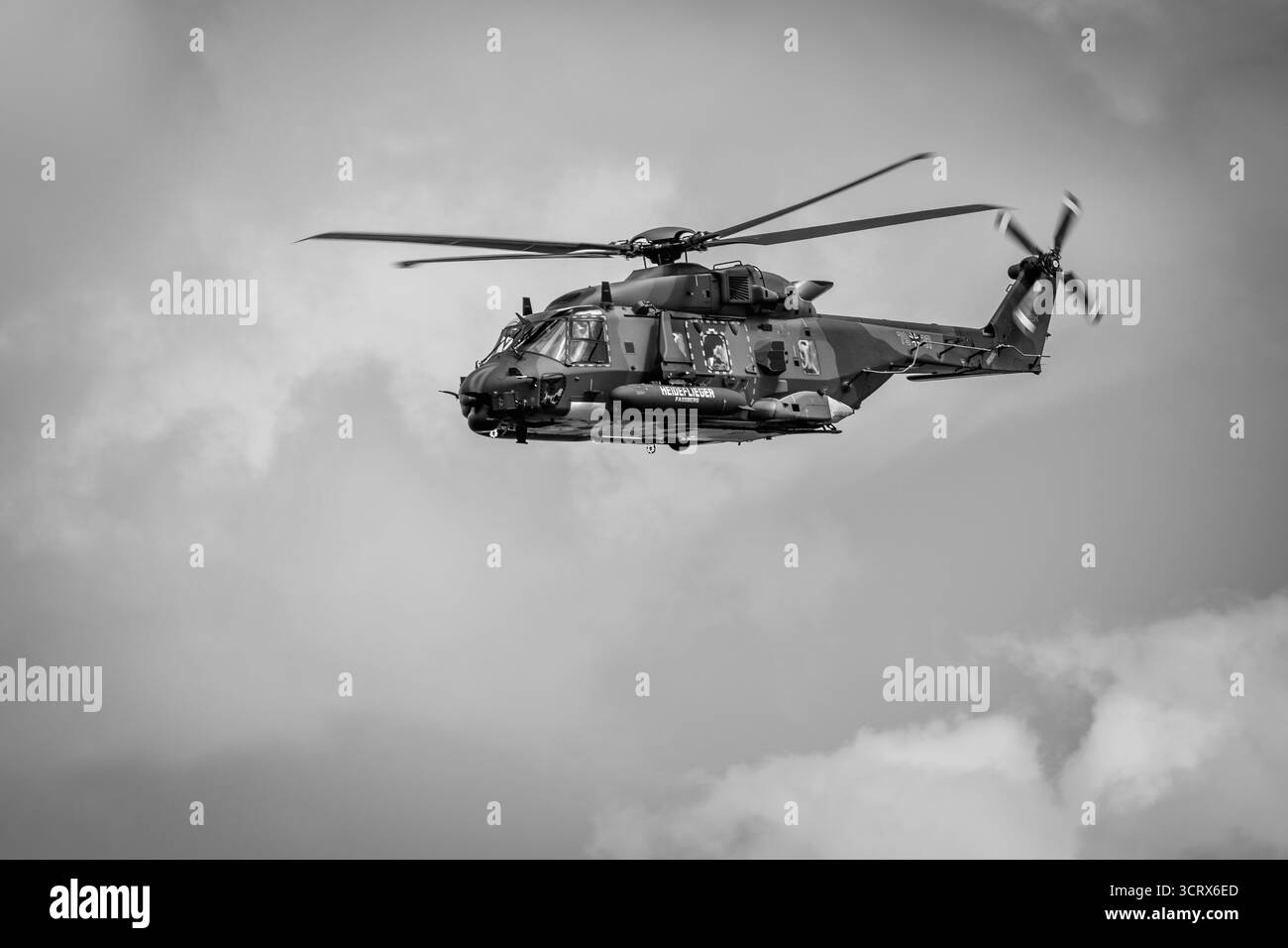 Armée allemande - NHIndustries NH90 TTH, aéroporté au Royal International Air Tattoo 2025. Banque D'Images