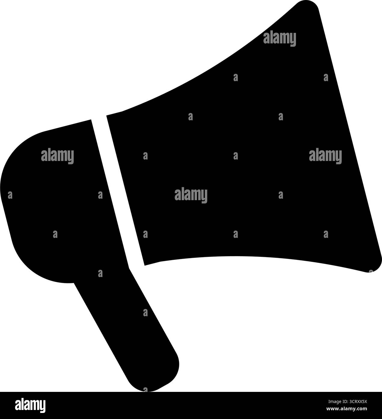 Icône vecteur mégaphone Illustration de Vecteur