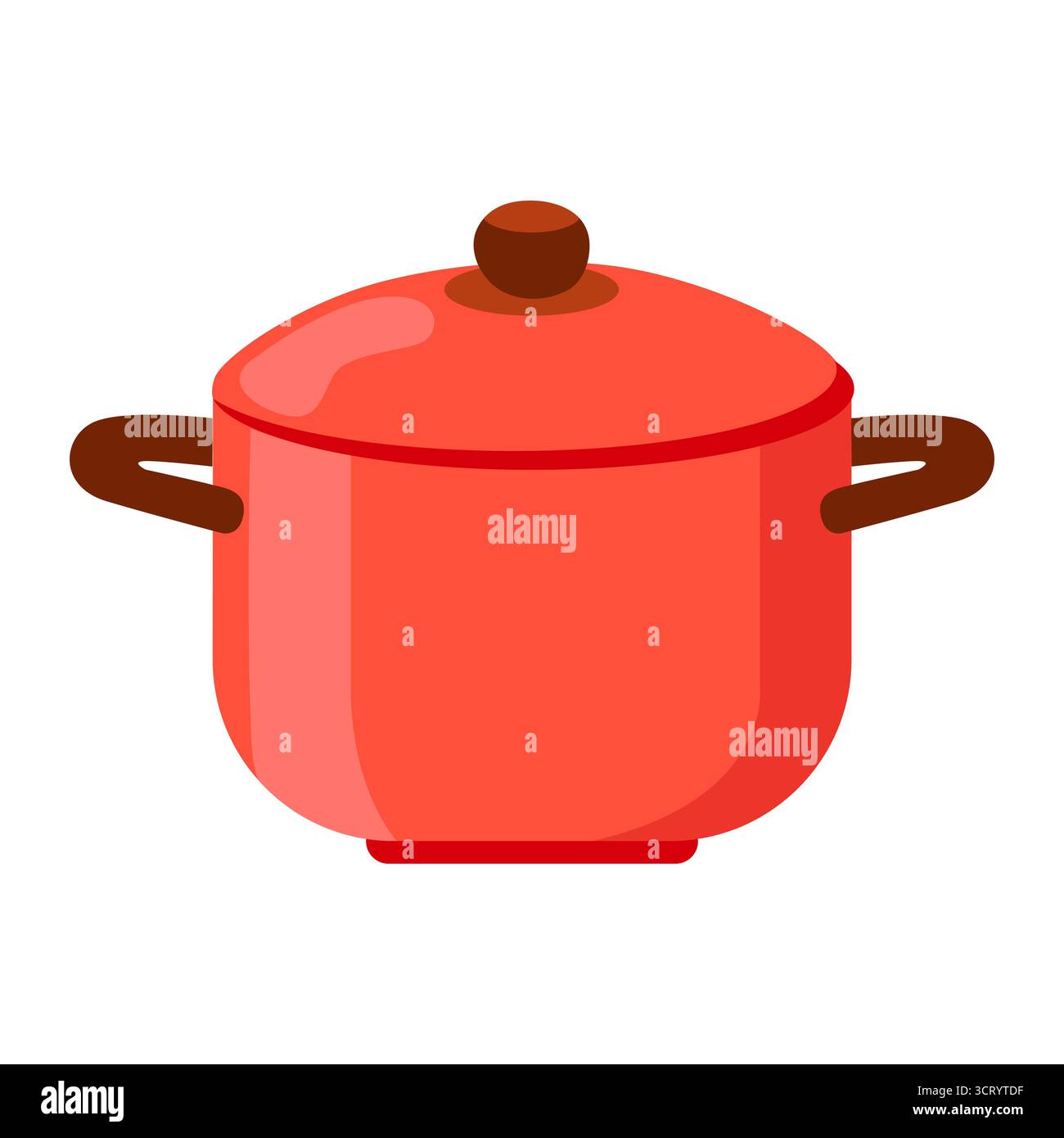 Design minimaliste d'icône de pot Illustration de Vecteur