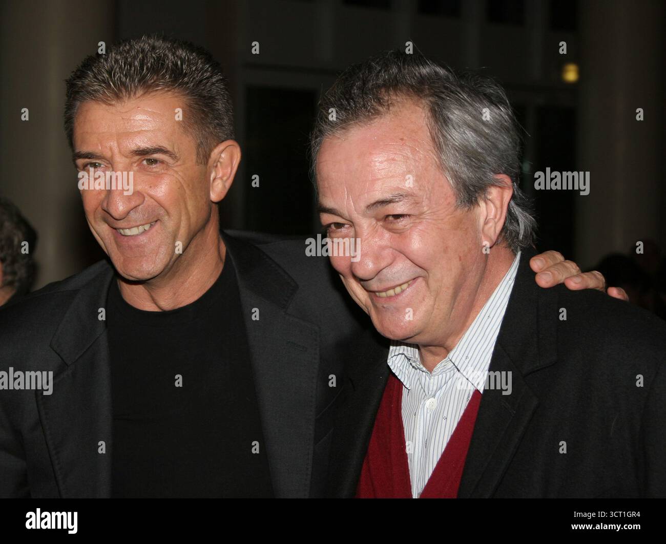 Monte-Carlo (MC)1 dicembre 2006 sesta edizionne del FILM FESTIVAL DE LA COMÉDIE Ezio Greggio Remo Girone @Pietro Coccia Banque D'Images