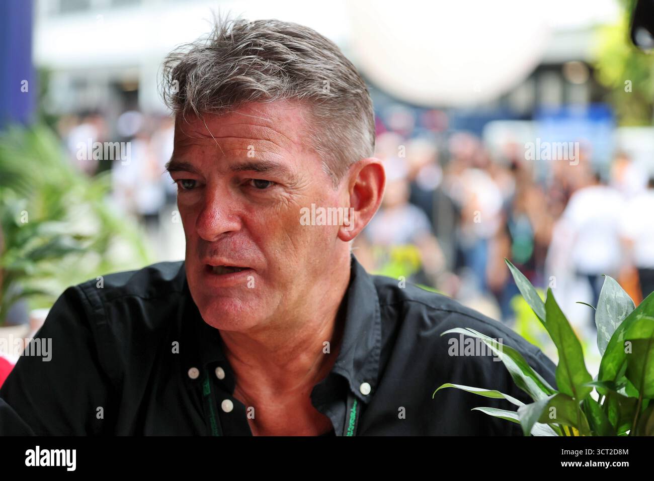 Singapour, Singapour. 04 octobre 2025. Graeme Lowdon (GBR) Cadillac Formula 1 Team, directeur de l'équipe. 04.10.2025. Championnat du monde de formule 1, Rd 18, Grand Prix de Singapour, Marina Bay Street circuit, Singapour, Journée de qualification. Crédit : James Moy/Alamy Live News Banque D'Images