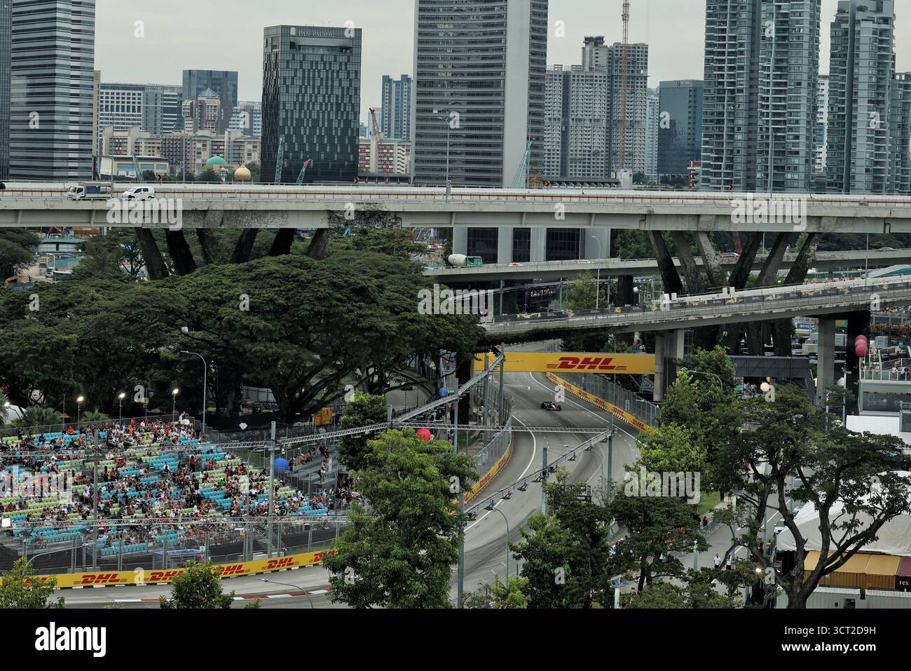 Singapour, Singapour. 04 octobre 2025. Pierre Gasly (FRA) Alpine F1 Team A525. 04.10.2025. Championnat du monde de formule 1, Rd 18, Grand Prix de Singapour, Marina Bay Street circuit, Singapour, Journée de qualification. Crédit : James Moy/Alamy Live News Banque D'Images