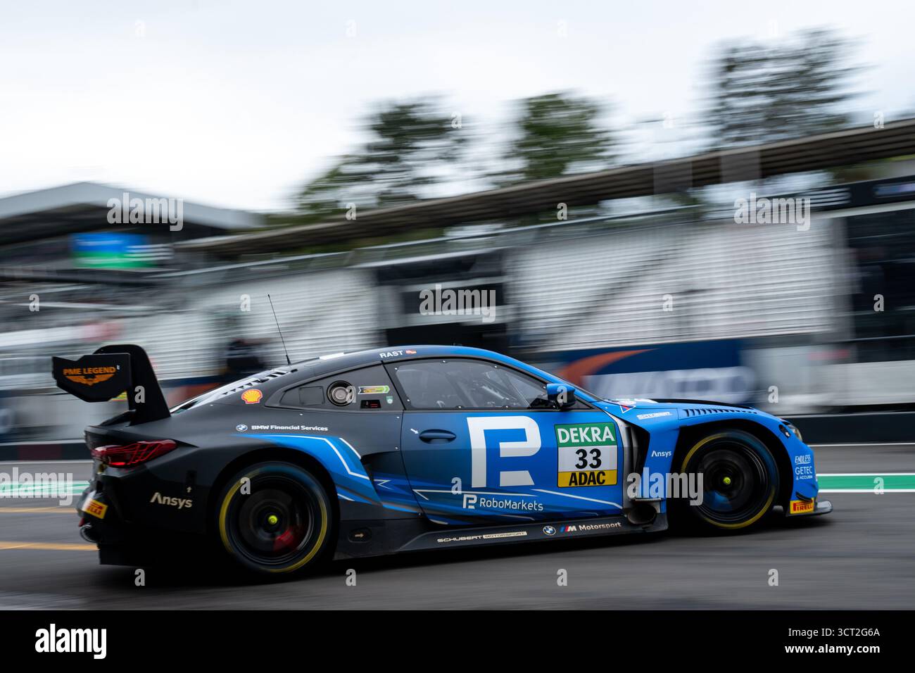 René Rast (Deutschland, Schubert Motorsport, BMW M4 GT3 Evo, #33), GER, ADAC DTM finale Hockenheim, qualifications 1, saison 2025, 04.10.2025 Foto : Eibner-Pressefoto/Michael Memmler Banque D'Images