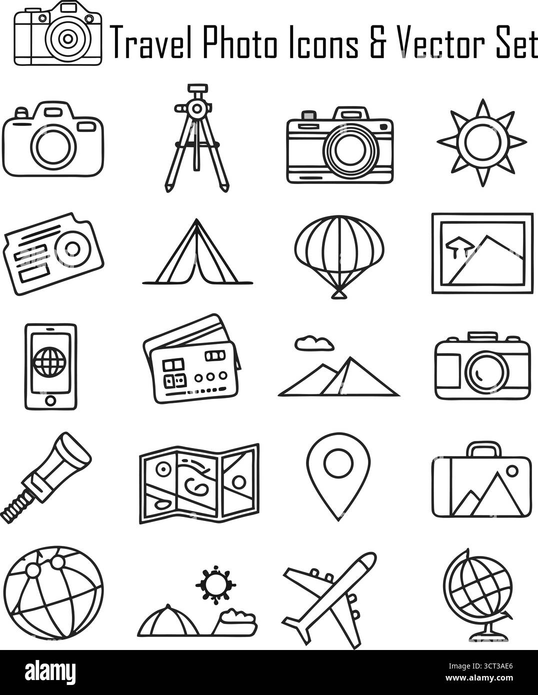 Voyageur explorant un paysage pittoresque avec sac à dos, profitant de l'aventure et du concept d'expérience de voyage wanderlust Illustration de Vecteur