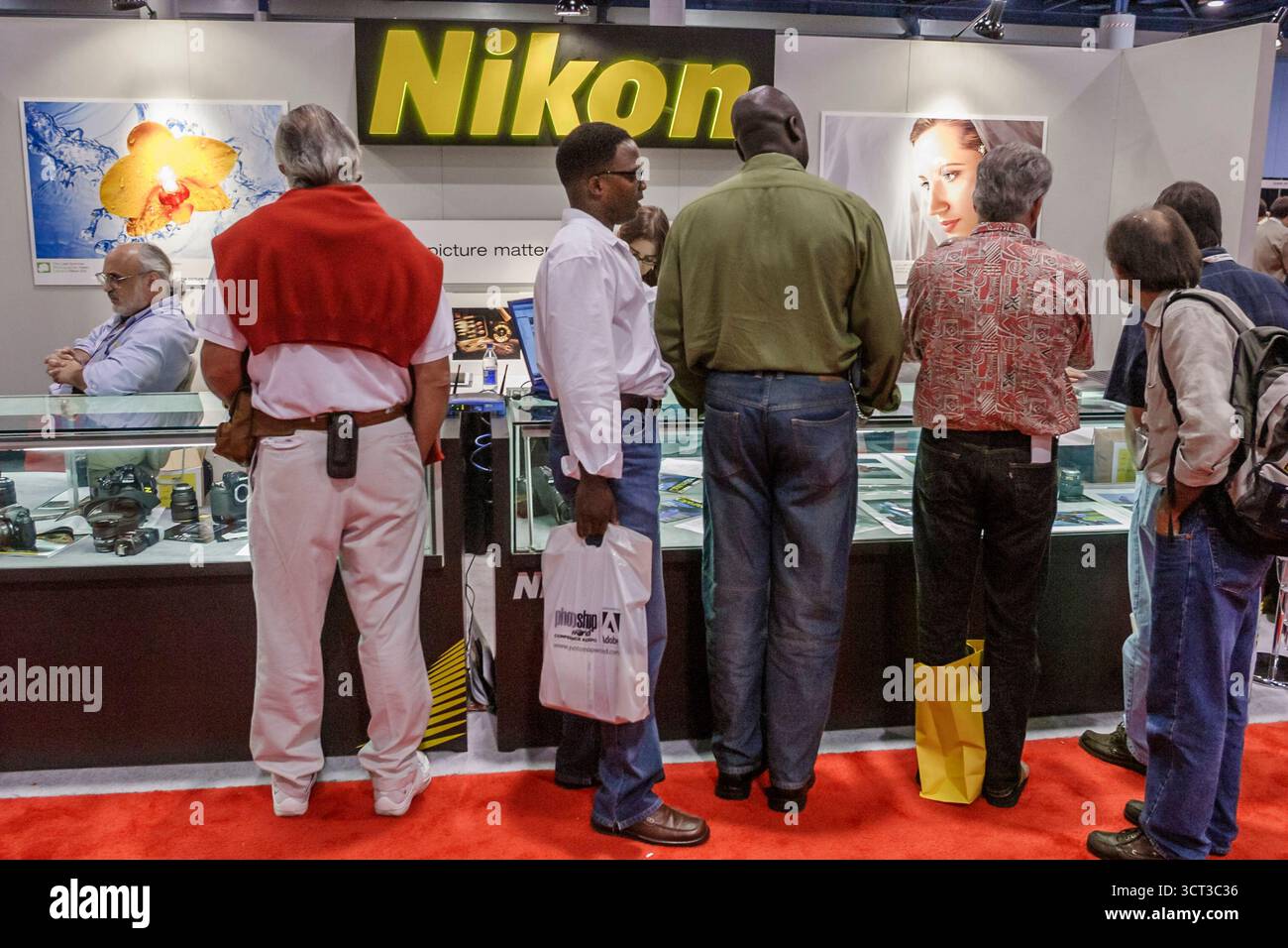 Miami Florida,Convention Center,centre,Photoshop World,événement technologique,nouvelles démonstrations de produits informatiques et exposition,promouvoir,pro Banque D'Images