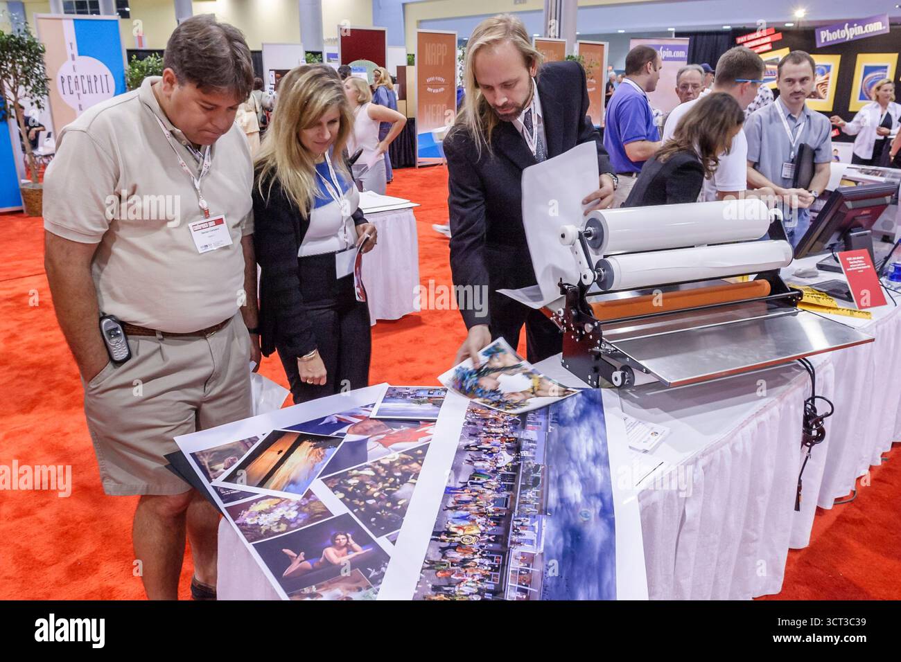 Miami Florida,Convention Center,centre,Photoshop World,événement technologique,nouvelles démonstrations de produits informatiques et exposition,promouvoir,pro Banque D'Images