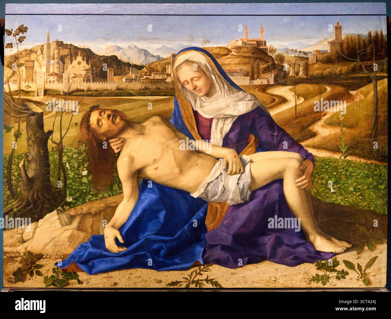 Giovanni Bellini (Venezia, 1435 circa - 1516), Pietà, piété, 1505, Gallerie dell'Accademia, galerie de l'Académie, Campo della Carita, Dorsoduro, Venise, Banque D'Images