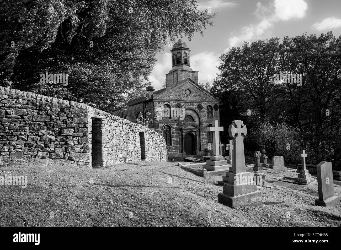 St Jean le divin, Holme, Cliviger, Burnley, Lancashire. Angleterre Banque D'Images