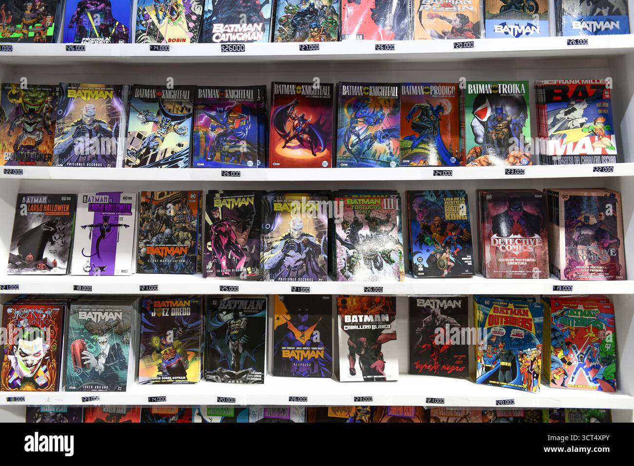 Bandes dessinées. 49º Foire internationale du livre de Buenos Aires). La rural, Predio Ferial de Palermo. Argentine Banque D'Images