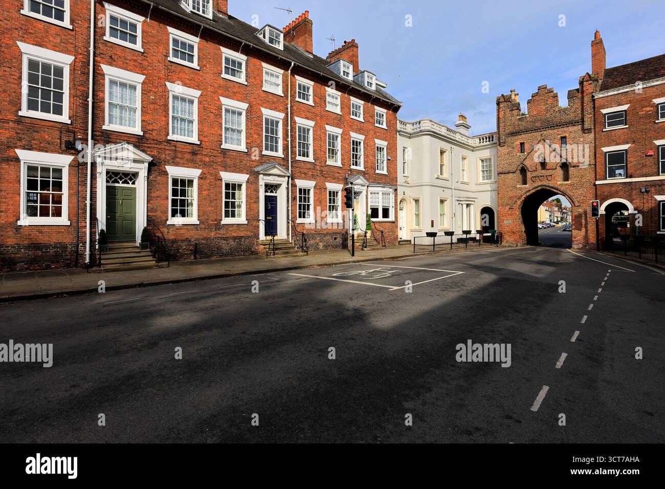 The Medieval Gateway to North Bar Within, ville de Beverley, East Riding of Yorkshire, Angleterre, Royaume-Uni Banque D'Images