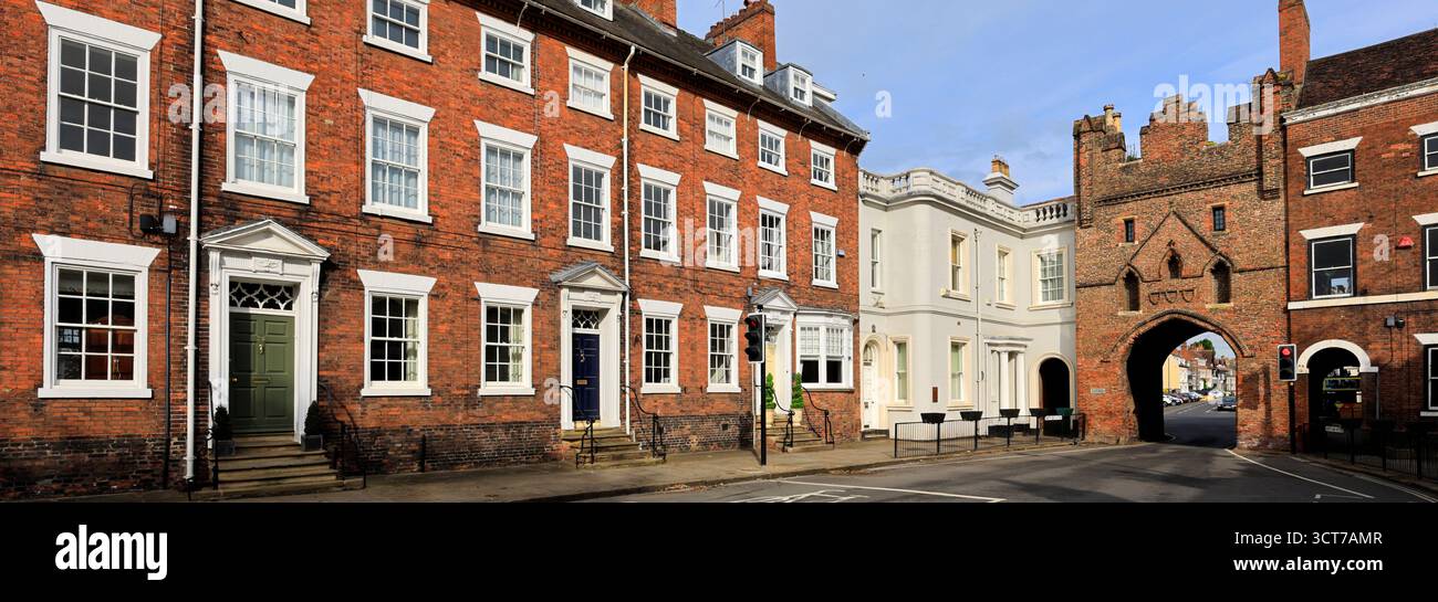 The Medieval Gateway to North Bar Within, ville de Beverley, East Riding of Yorkshire, Angleterre, Royaume-Uni Banque D'Images
