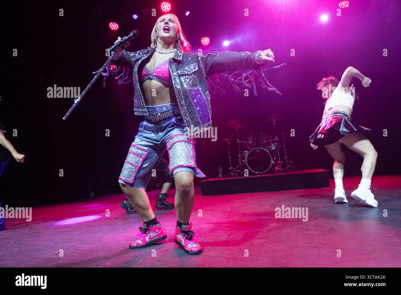 Londres, Royaume-Uni. 05 octobre 2025. La chanteuse américaine JoJo Siwa (née Joelle Joanie Siwa) se produit au Forum dans le cadre de sa tournée Infinity Heart. Crédit : Justin Ng/Alamy Live News Banque D'Images