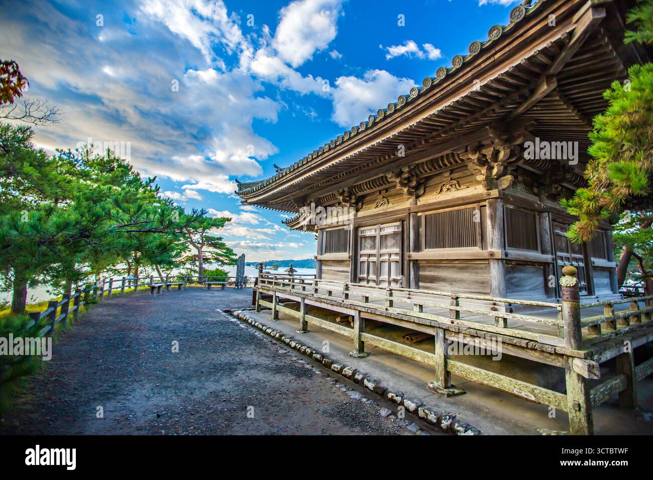 Préfecture de Miyagi - Matsushima et Godaido, l'un des trois endroits les plus pittoresques du Japon Banque D'Images
