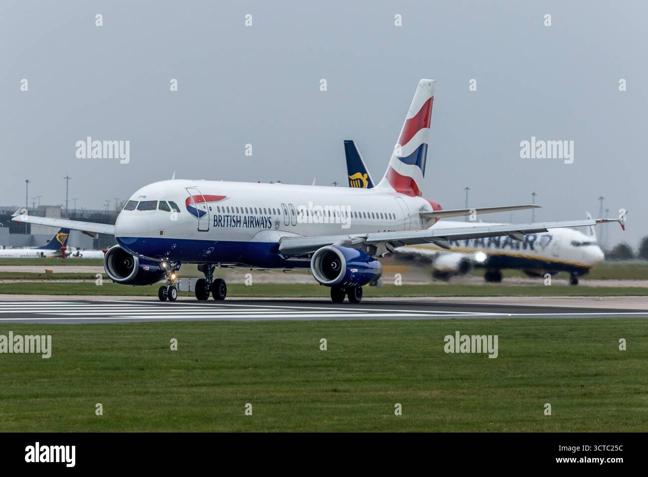 British Airways A320 Shuttle Service Banque D'Images