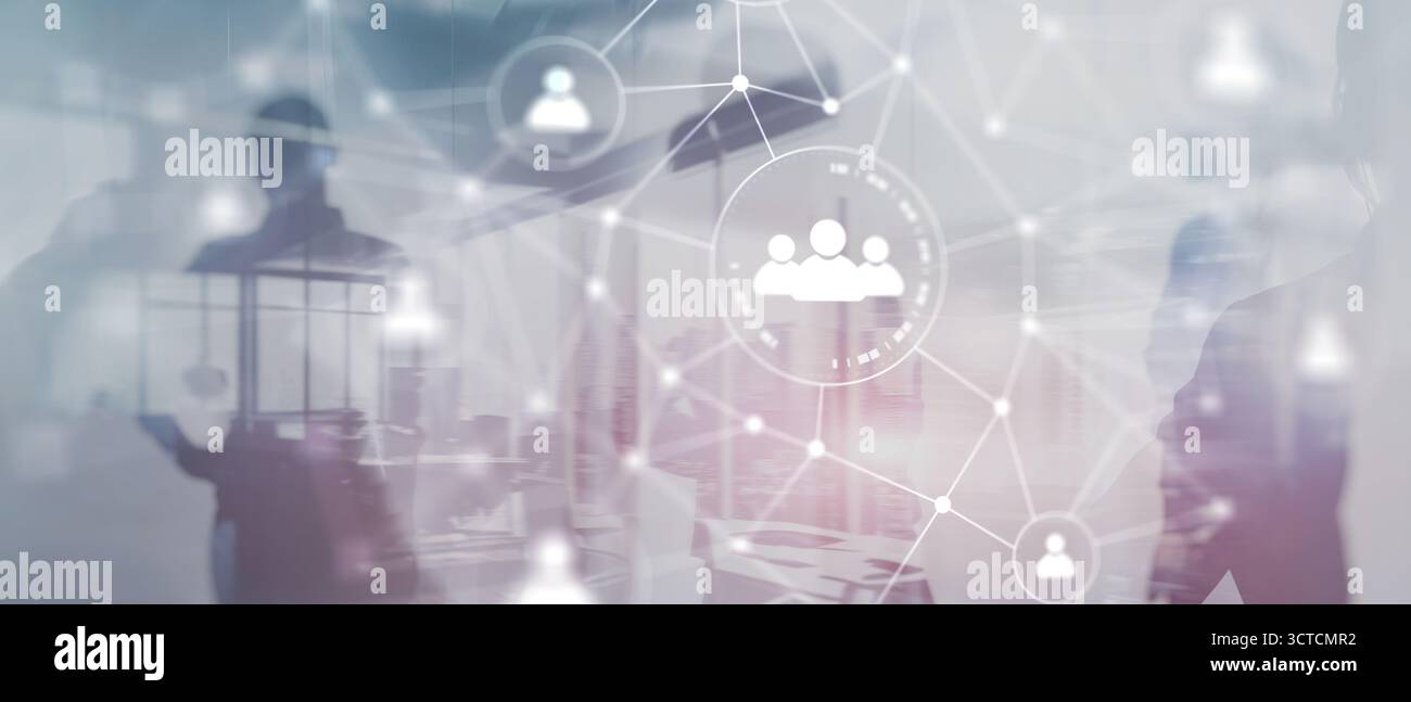 Gestion des ressources humaines. Recrutement RH. Concept d'assistance aux employés. Banque D'Images