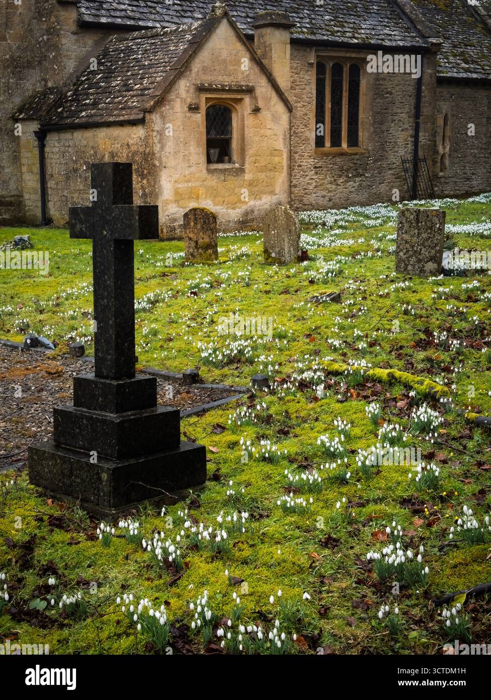 Église All Saints, Sapperton, Gloucestershire - Image de stock capturée avec un smartphone
