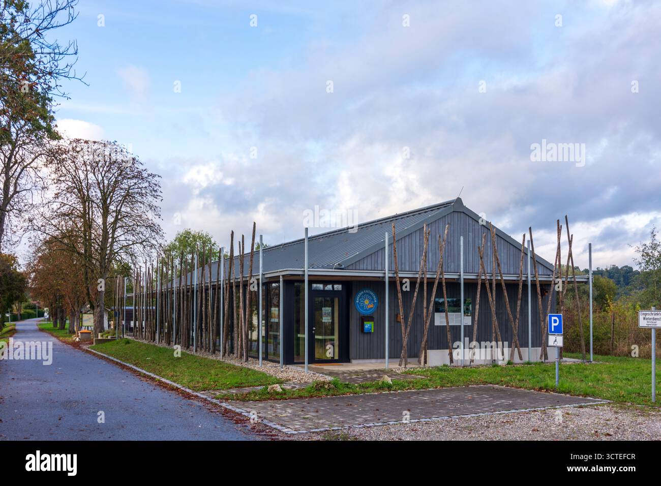 ERR : Naturium Visitor Center de la réserve naturelle Unterer Inn (basse vallée de l'Inn) à Niederbayern, basse-Bavière, Bayern, Bavière, Allemagne Banque D'Images
