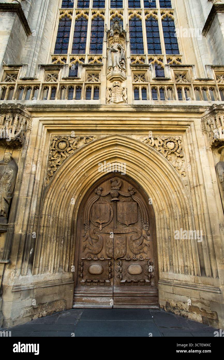 L'église à l'abbaye de Bath Banque D'Images