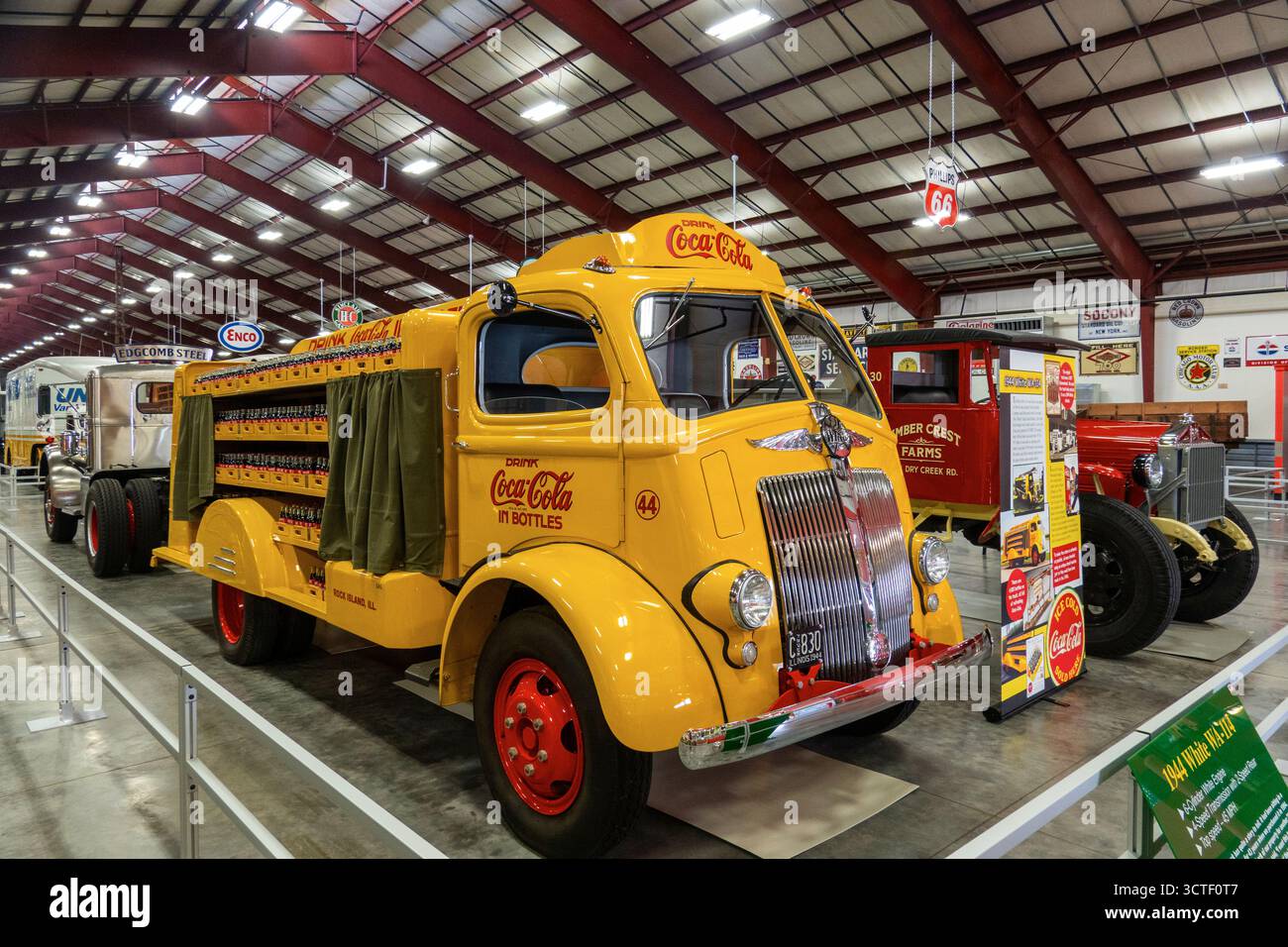 Iowa 80 Musée du camionnage à Walcott Iowa Banque D'Images