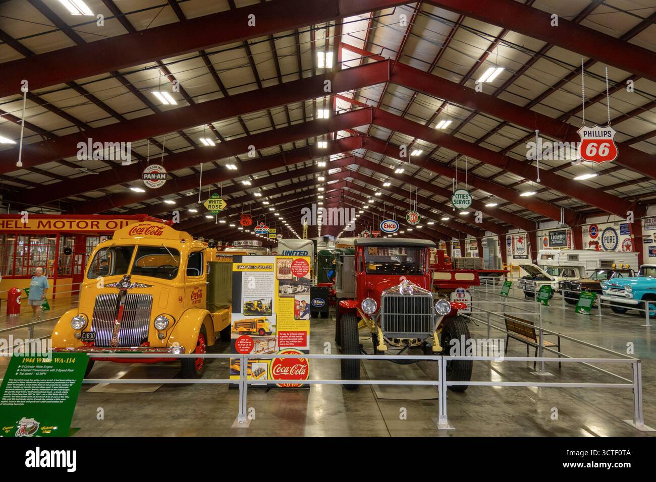 Iowa 80 Musée du camionnage à Walcott Iowa Banque D'Images