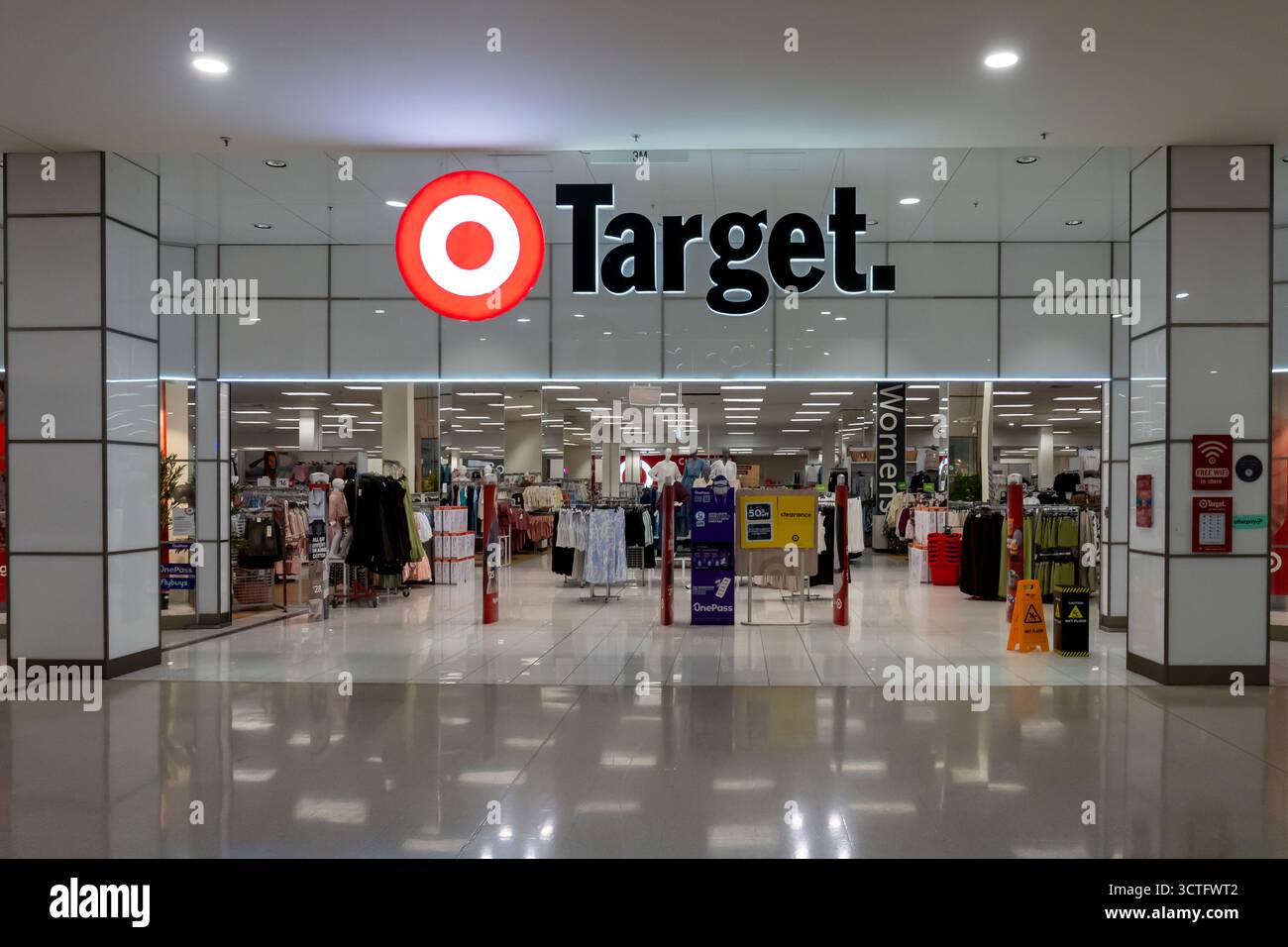 Un magasin Target situé à Sydney, en Nouvelle-Galles du Sud, en Australie. Banque D'Images