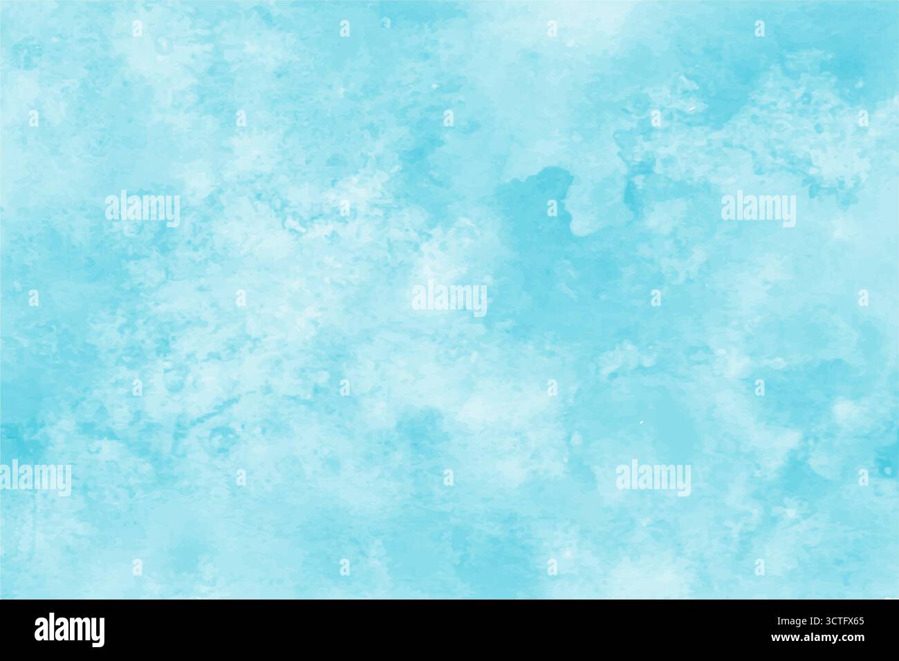 Fond de vecteur aquarelle bleu. Toile de fond de teinture carrée de peinture abstraite à la main Illustration de Vecteur