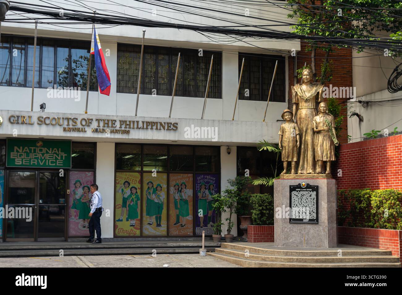 Girl Scouts of the Philippines, National Headquarters Manila Banque D'Images