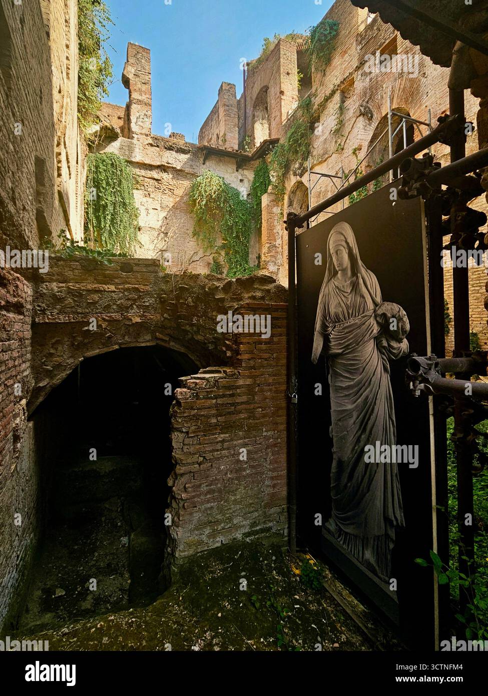 Ruines de Rome Banque D'Images