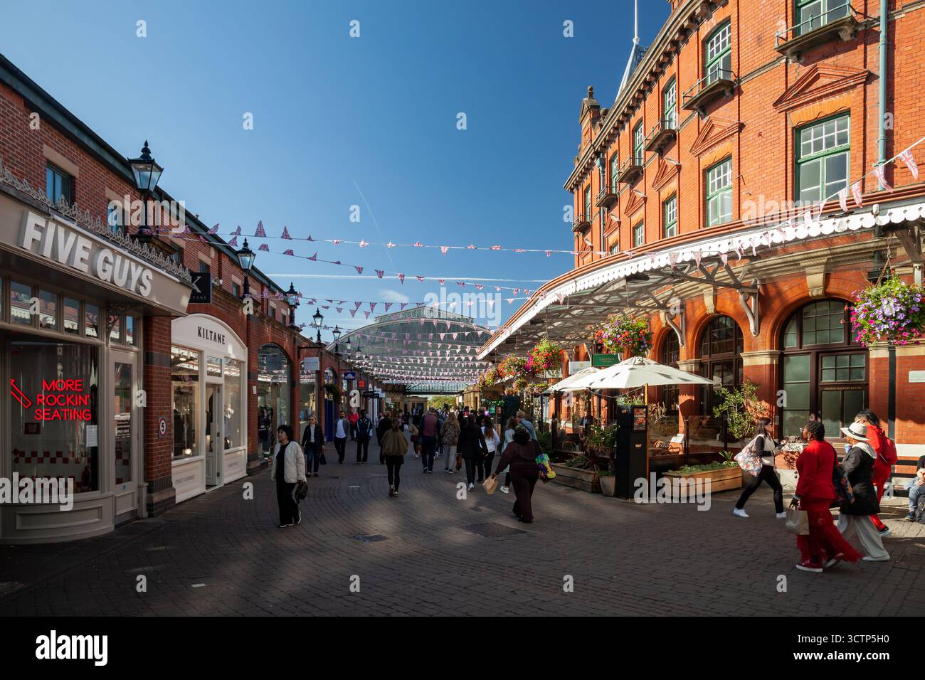 Centre commercial Windsor Royal, Windsor, Berkshire, Angleterre. Banque D'Images