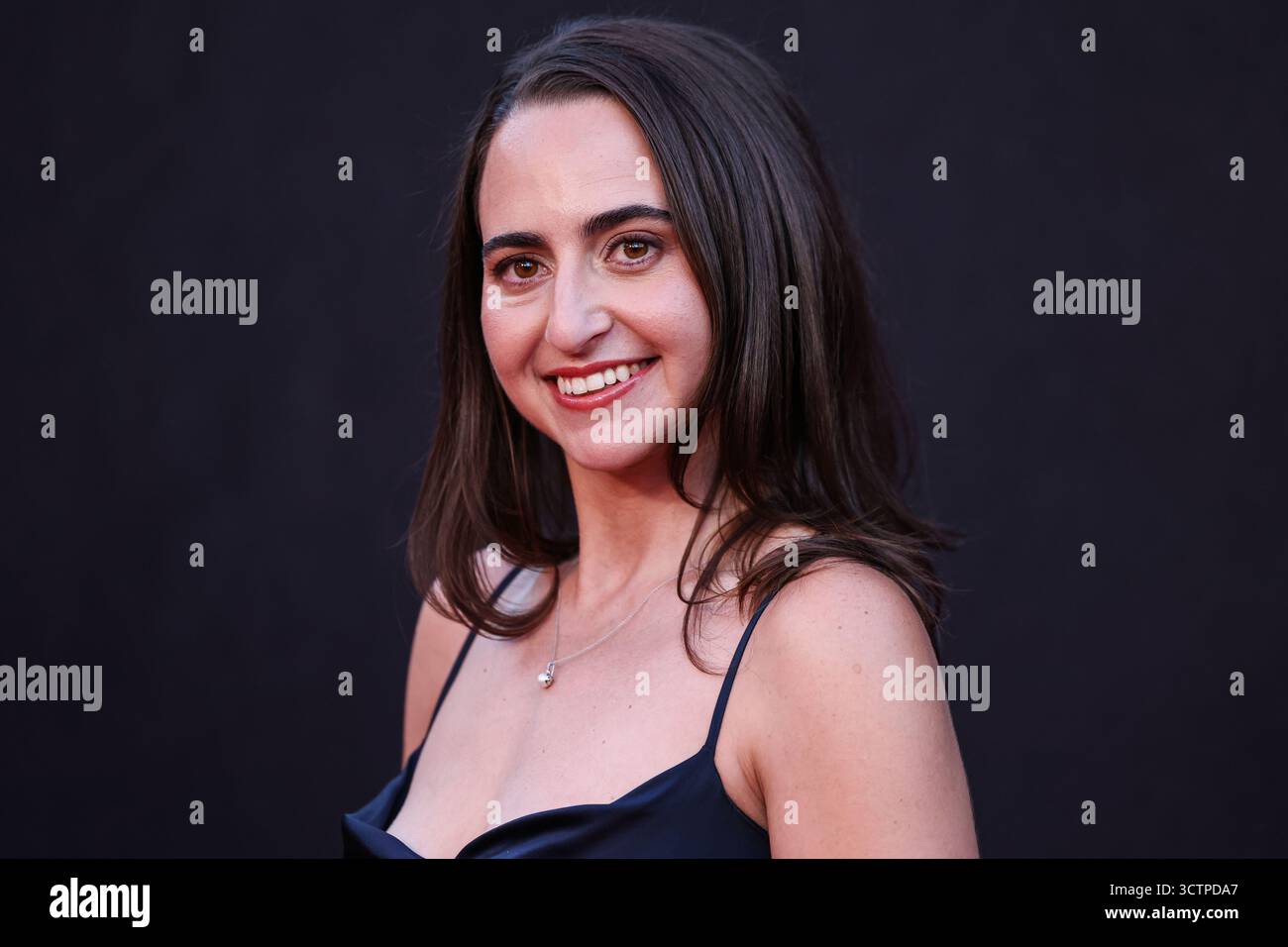 CENTURY CITY, LOS ANGELES, CALIFORNIE, États-Unis - 16 SEPTEMBRE : Sara Freedland arrive à la première mondiale de 'The Strangers - Chapter 2' de Lionsgate qui s'est tenue à AMC Century City 15 à Westfield Century City le 16 septembre 2025 à Century City, Los Angeles, Californie, États-Unis. (Photo de Xavier Collin/image Press Agency) Banque D'Images