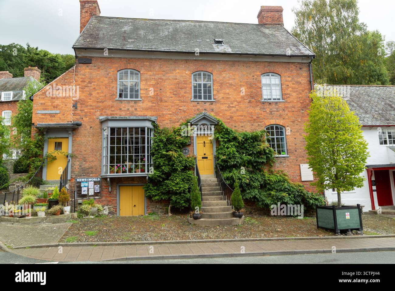 The Old Stores, Montgomery, Powys, pays de Galles, Royaume-Uni Banque D'Images