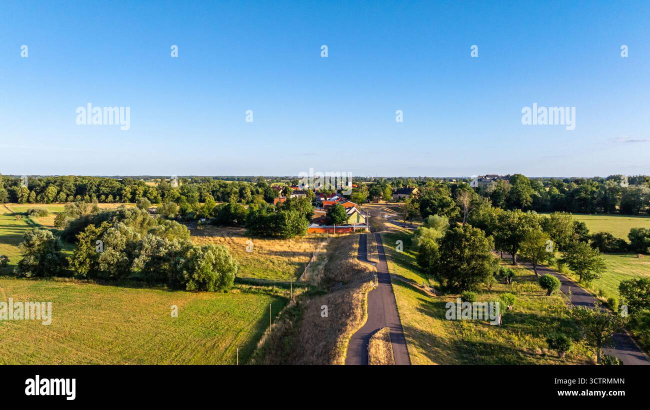 Dornburg Gommern an der Elbe Banque D'Images
